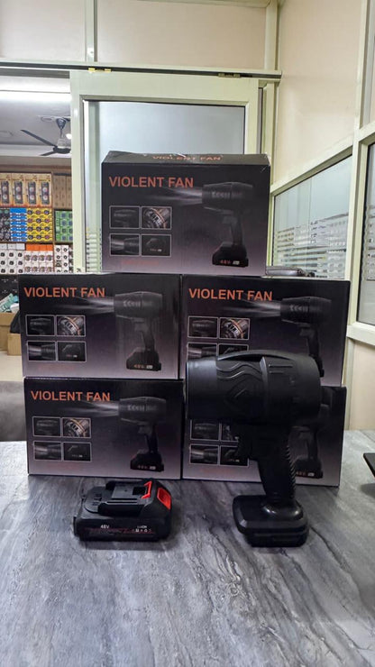 Violent fan
